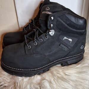 Wolverine Waterproof steel Toe sturdy Work‎ Boots 13